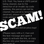 Post Office Warns of Texting Scam