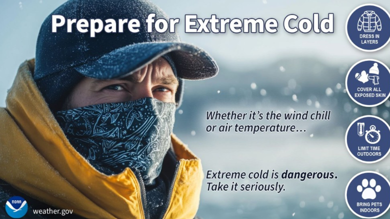 Arctic Blast to Bring Life-Threatening Wind Chills to Northwest Ohio